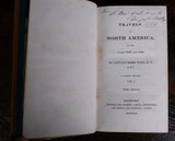 1830 Travels In North America by Captain Basil Hall (with Irish History interest) - Harrington Antiques