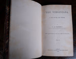 1858 - 59 The Virginians by W. Thackeray. First Issue, First Edition. 2 Vol. - Harrington Antiques