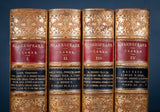 1881 The Works Of William Shakespeare in Four Volumes - Harrington Antiques