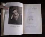 1899 The Life Of William Morris by J. W. Mackail. First Edition. 2 Volume Set. - Harrington Antiques