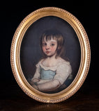 18th Century Portrait Of A Country Girl - Harrington Antiques