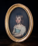 18th Century Portrait Of A Country Girl - Harrington Antiques