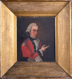 18th Century Portrait Of An Officer (Irish School) - Harrington Antiques