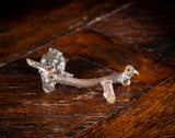 19th Century Bronze Cockatoo On Branch - Harrington Antiques