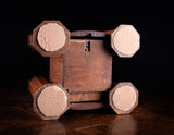 19th Century Irish Carved Oak Castle Jewellery Box - Harrington Antiques