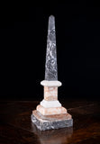 19th Century Italian Specimen Marble Obelisk - Harrington Antiques