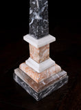 19th Century Italian Specimen Marble Obelisk - Harrington Antiques