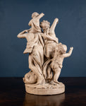 19th Century Plaster Composition After Claude Michael Clodion - Harrington Antiques