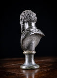 19th Century Serpentine Bust of Michelangelo - Harrington Antiques