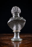 19th Century Serpentine Bust of Michelangelo - Harrington Antiques