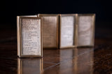 1878 Miniature London Almanac In Six-Fold Brass Glazed Travelling Mount