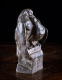 Frederique Cederlund-Ozanne (1880-1966) - Nickel Bronze Embracing Pigeons