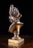 Gilt Bronze Bust Of Ajax, c.1880