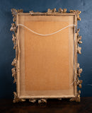 19th Century Giltwood Leaf & Vine Wall Mirror