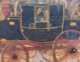'The Cambridge to London Coach'. Coaching Scene, c.1840