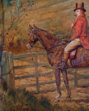 George Goodwin Kilburn (1839-1924) - A Ride In The Woods. Oil on Panel.