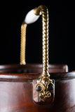 Hussey's Mahogany Plate Bucket, c.1860