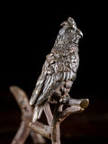 19th Century Bronze Cockatoo On Branch