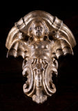 Gilt Terracotta Winged Siren Wall Brackets (With Provenance), c.1890