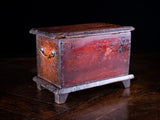 'William Hall's Wee Chest 1893', Scottish Folk Art Pine Chest