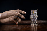 Victorian Bronze Owl
