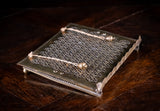 Fine Enamel Coated Brass Book Rest / Lectern, c.1890