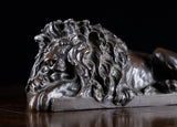 After Antonio Canova (1757-1822) Large Bronze Recumbent Lion - Harrington Antiques