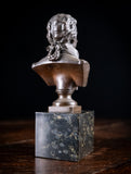 Bronze Bust Of Wolfgang Amadeus Mozart by Eugen Bormel (1858-1932) - Harrington Antiques