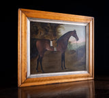 Early 19th Century Portrait Of A Bay Hunter Horse - Harrington Antiques