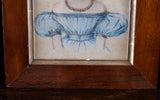 Early 19th Century Portrait Of A Girl. Watercolour. - Harrington Antiques