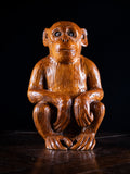 Early 20th Century Carved Chinese Monkey - Harrington Antiques