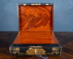 Fine Gilt Tooled Leather Writing box by Fitzmaurice West, London. - Harrington Antiques