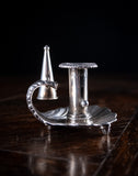 Fine Silver Chamberstick With Snuffer by Matthew Boulton, 1825. - Harrington Antiques