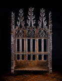 Gothic Carved Oak Hanging Shelf, c.1880 - Harrington Antiques