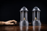 Grand Tour Bronze & Slate Temple Models, c.1880 - Harrington Antiques