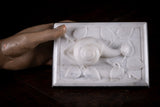 Large 19th Century Marble & Slate Snail Paperweight - Harrington Antiques