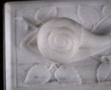 Large 19th Century Marble & Slate Snail Paperweight - Harrington Antiques