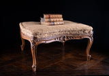 Louis XV Style Carved Beech Stool, c.1900 - Harrington Antiques
