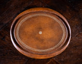 Maitland-Smith Leather 'Top Hat' Storage Box - Harrington Antiques