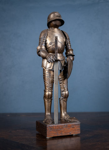 Miniature Suit Of Armour, c.1920 - Harrington Antiques