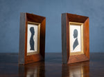 Pair of 19th Century Silhouettes, 'Barbara' & 'William'. - Harrington Antiques