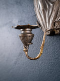 Pair Of Bronze Bat Wall Sconces After William Tonks & Sons For Liberty's. - Harrington Antiques