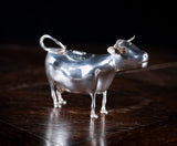 Rare Dutch Silver Cow Creamer, c.1905 - Harrington Antiques