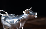 Rare Dutch Silver Cow Creamer, c.1905 - Harrington Antiques
