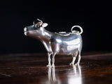 Rare Dutch Silver Cow Creamer, c.1905 - Harrington Antiques