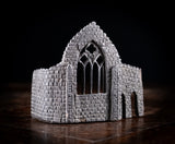 Rare Irish Bog Oak Miniature Gothic Architectural Ruin, c.1860 - Harrington Antiques