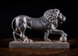 Regency Cast Iron Medici Lion Door Porter - Harrington Antiques