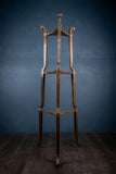 Regency Ebonised and Parcel Gilt Tri - Form Etagere - Harrington Antiques