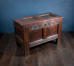 Small 17th Century Oak Coffer - Harrington Antiques