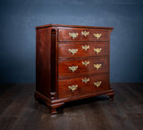 Small George III Mahogany Chest of Drawers - Harrington Antiques